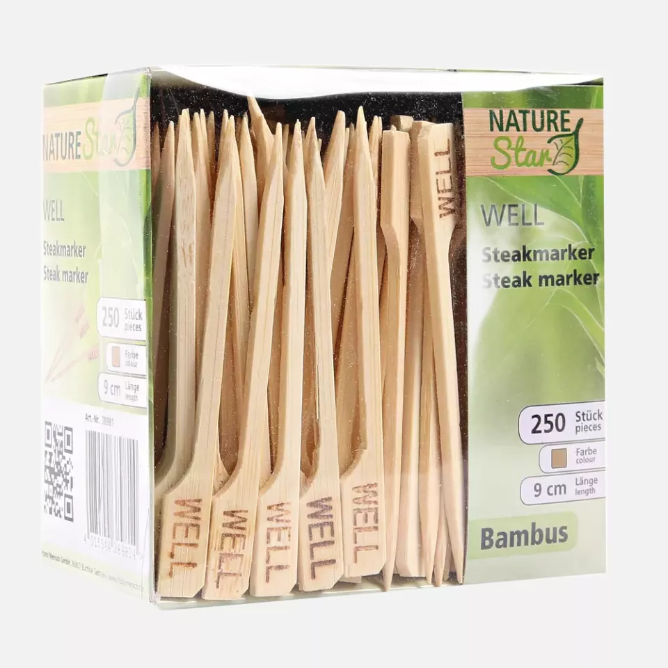 NATUREStar 38981, Well Organic Bamboo Steak Marking Skewers, image 2, gallery thumbnail
