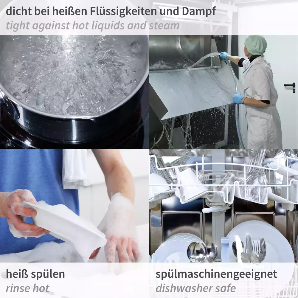 HygoStar 33217, Heatblocker Silikon-Ofenhandschuhe, 43 cm, Rot, image 11