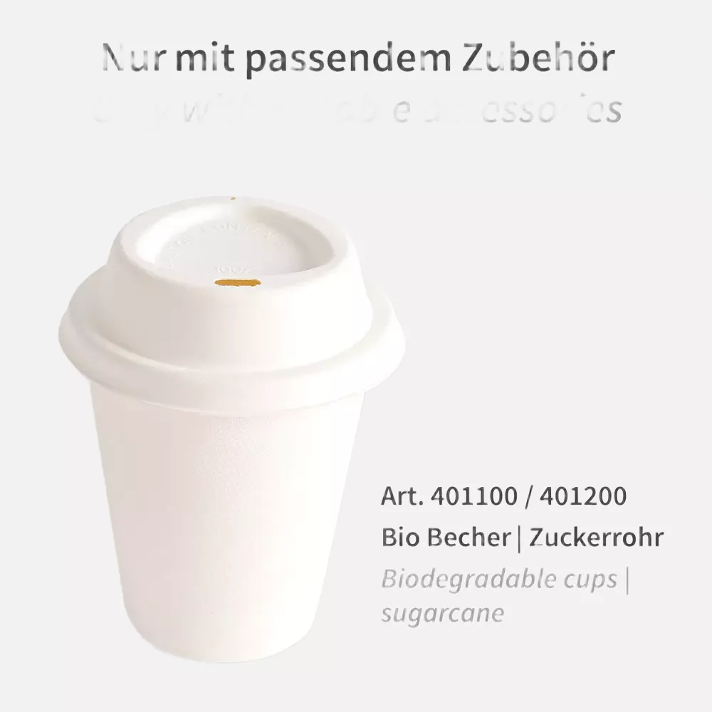 NATUREStar 401701, Bagasse Lids, Organic, image 4