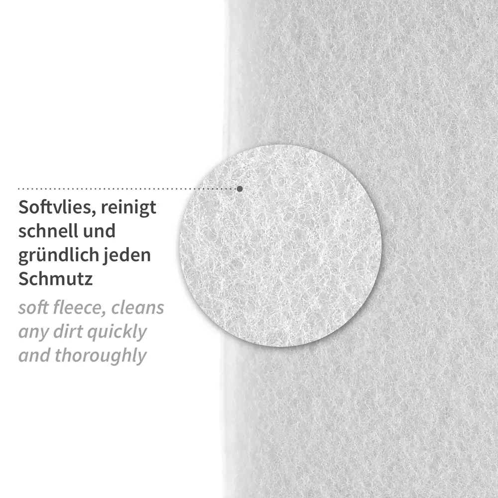 HygoClean 30150, Soft Fleece Pads, 25 x 11.5 cm, White, image 2