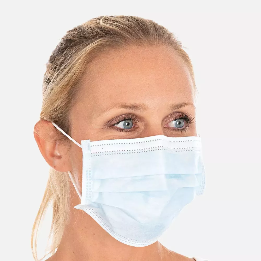 HygoStar 291761, IIR 3-lagige PP-Gesichtsmasken, Blau, image 3