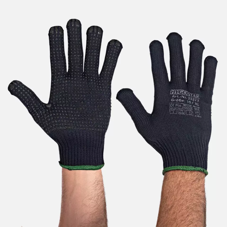HygoStar 33272, Pearl Fine Knit Gloves, Nylon/Cotton, image 2, gallery thumbnail