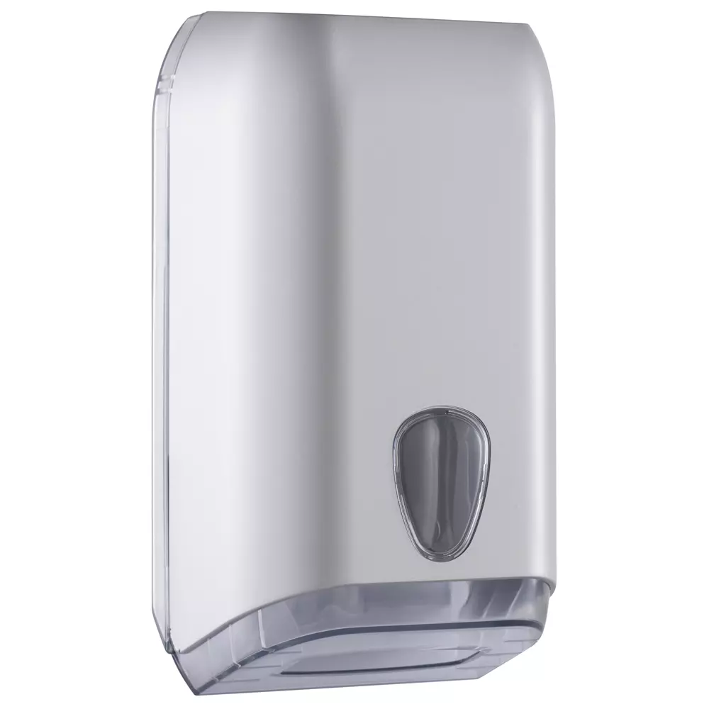 Franz Mensch 888822, Satin Toilet Paper Dispenser, Plastic, Interfold, image 1
