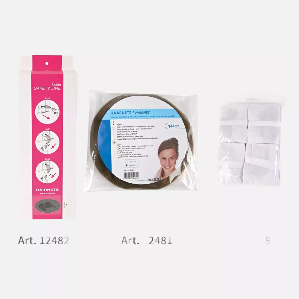 HygoStar 12482, Nylon Hair Nets, ø 58 cm, Brown, image 6