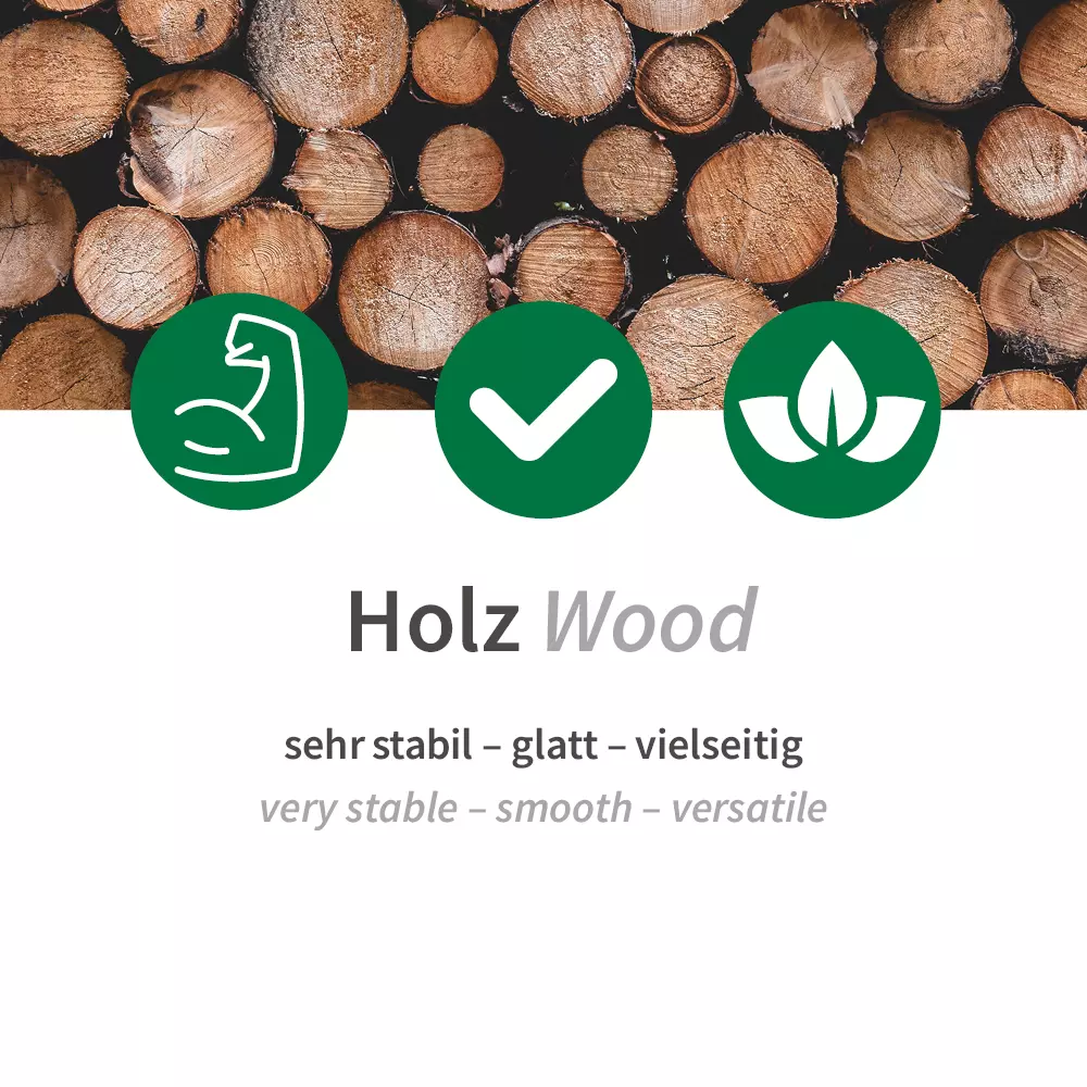 NATUREStar 388557, Ecowood Organic Knives, 160 mm, Wood, image 3