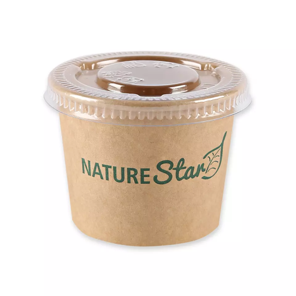 NATUREStar 400061, Bio-rPET-Deckel für kleine Dipschalen, image 3, gallery thumbnail
