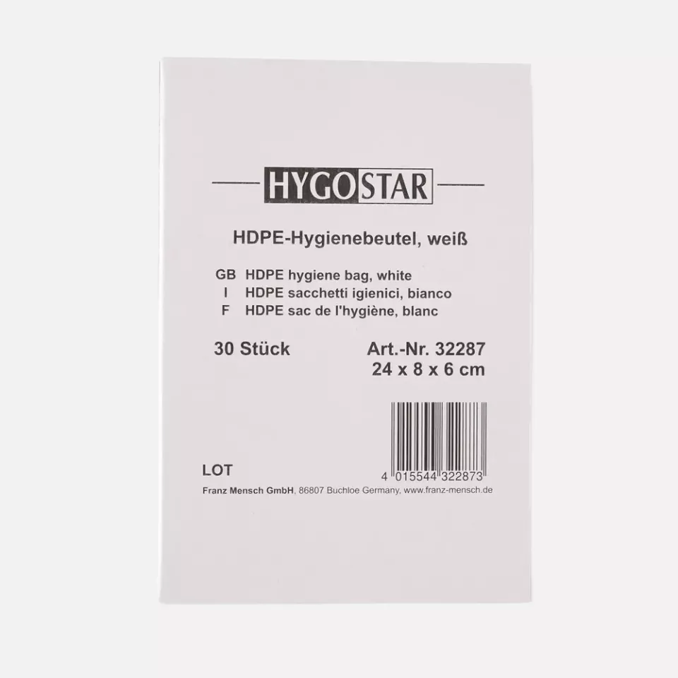 HygoStar 32287, Hygienebeutel, HDPE, image 3, gallery thumbnail