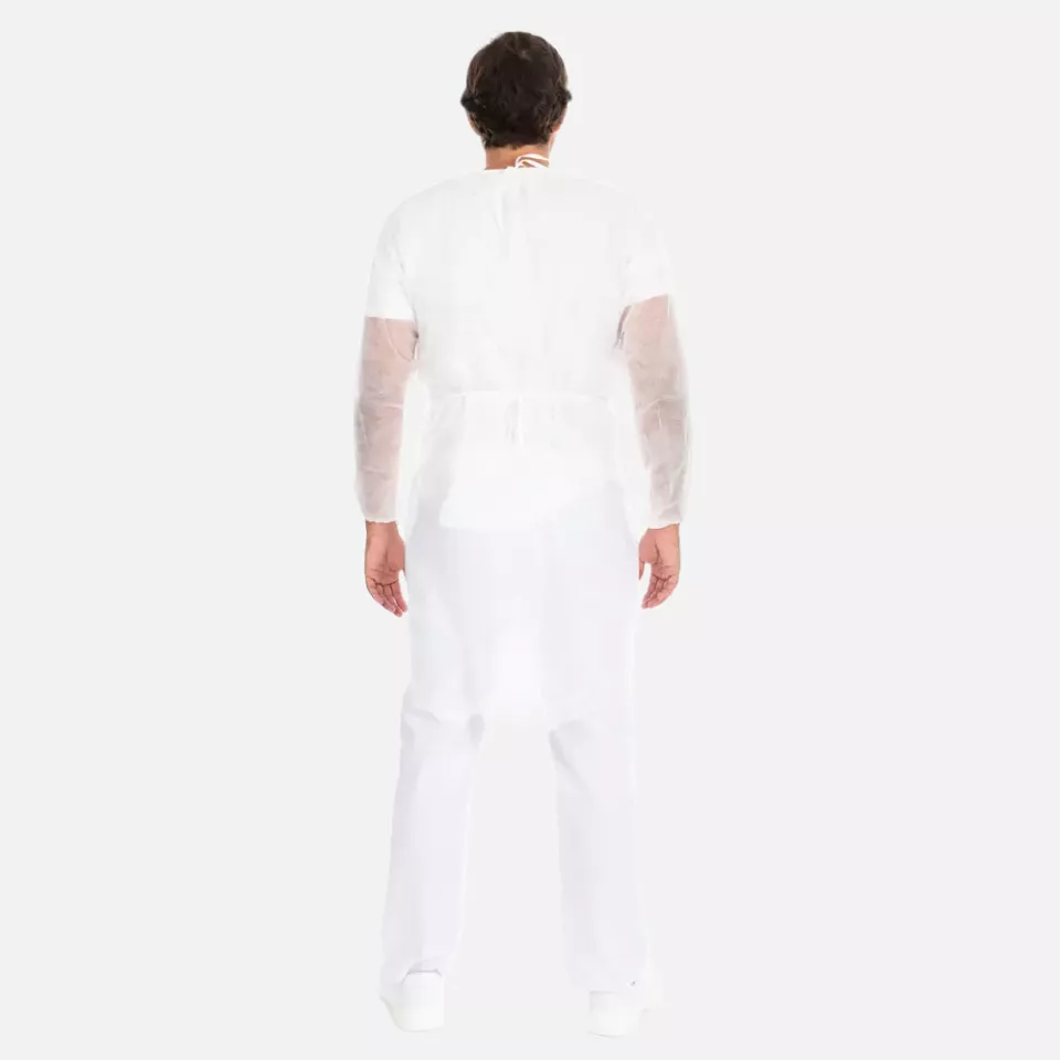 HygoNorm 277509, Eco PP Gowns with Elastic Wrist Bands, image 4, gallery thumbnail