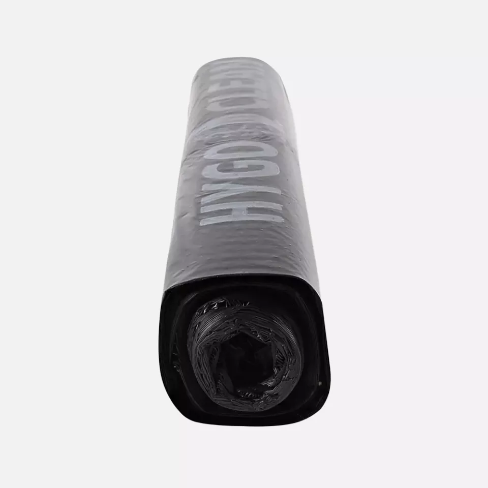 HygoClean 32553, Light LDPE Waste Bags, 120 l, Black, Roll, image 4, gallery thumbnail