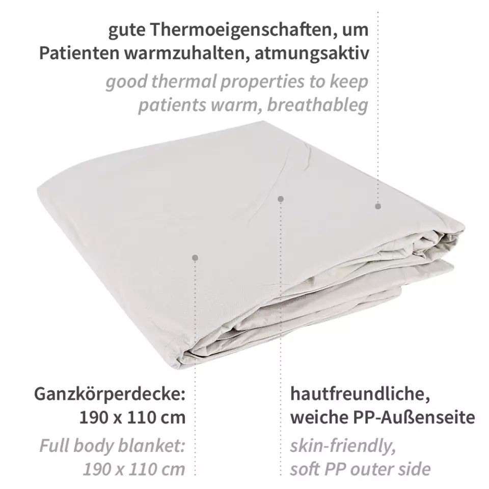 Hygostar 5265, 12-Ply PP and Paper Patient Blankets, image 2, gallery thumbnail