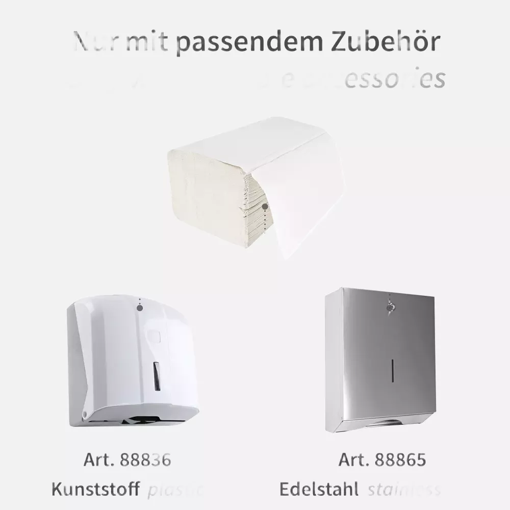 HygoClean 30402, Recycled Paper Hand Towels, 2-ply, V/ZZ-fold, White, image 9