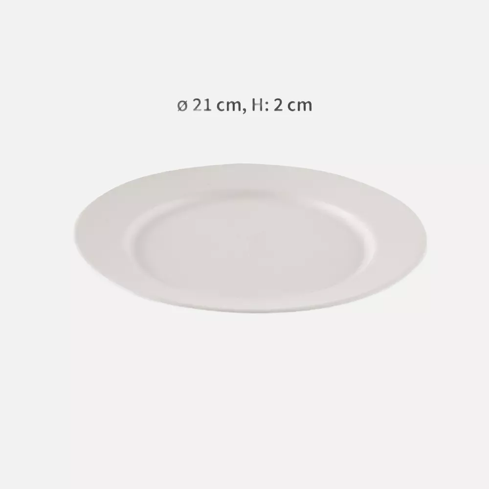 NATUREStar 410170, Gourmet Bagasse Plates, Ø 210 mm, image 2