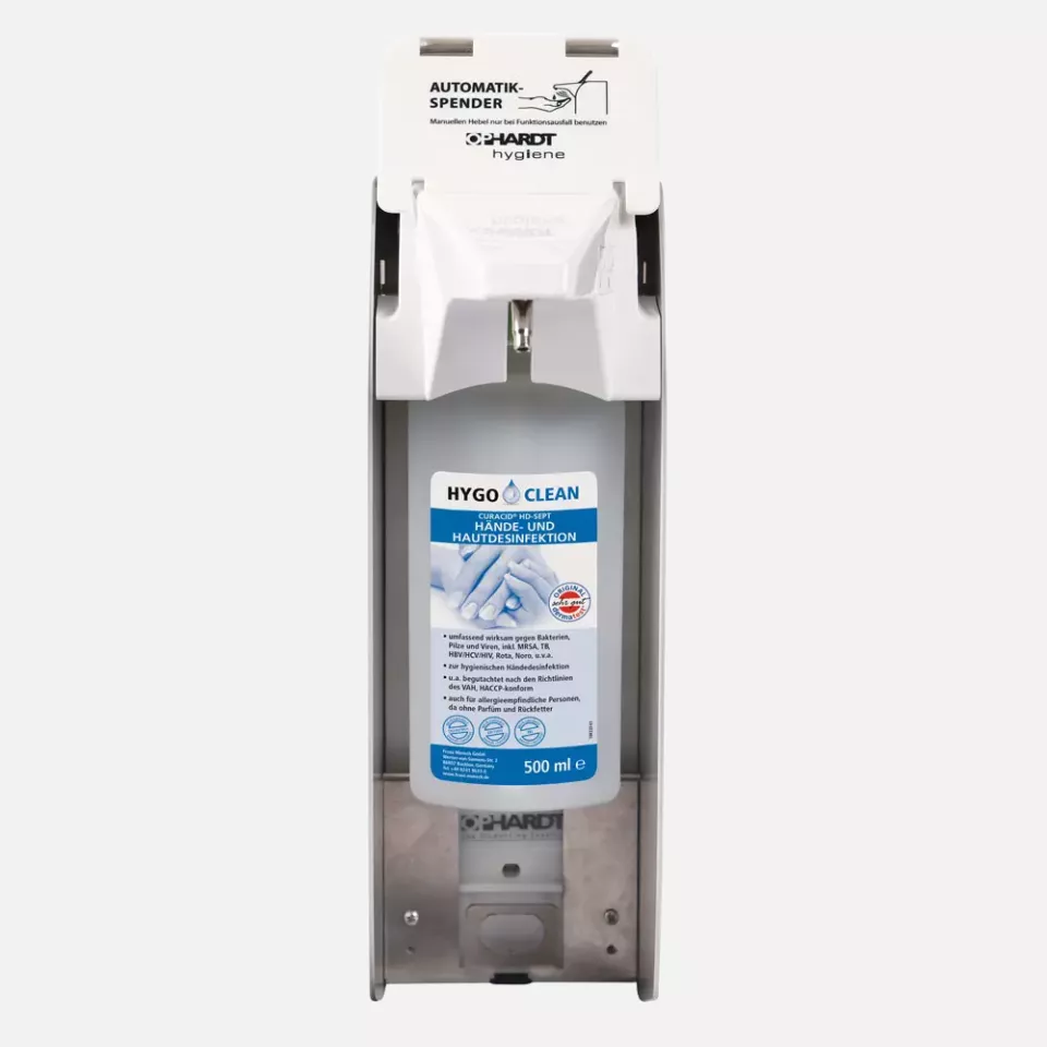 HygoClean 88862, Euro Touchless Profi Aluminum Dispenser, image 2, gallery thumbnail