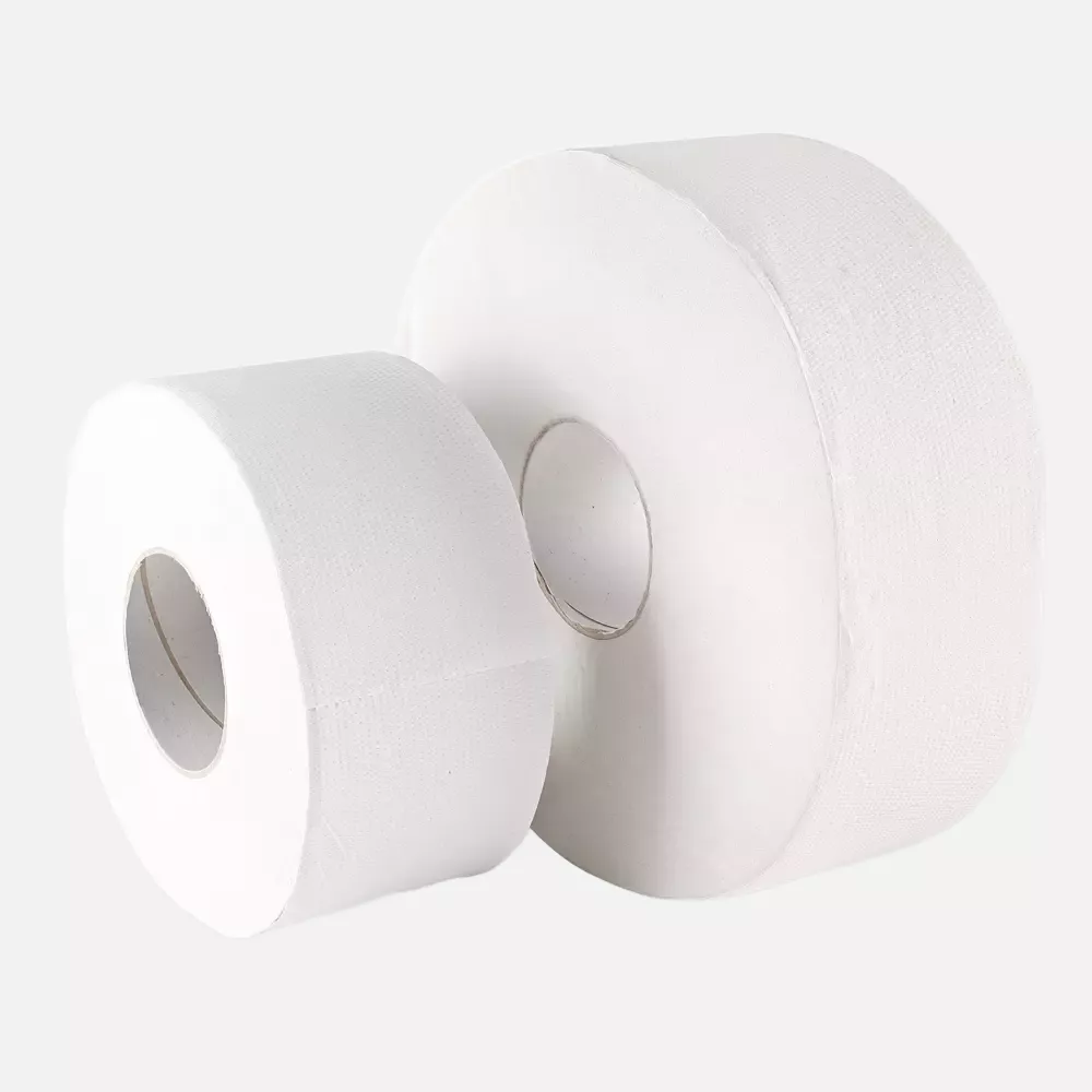 HygoClean 30430, Jumbo 2-Ply Recycled Paper Toilet Paper, White, image 1