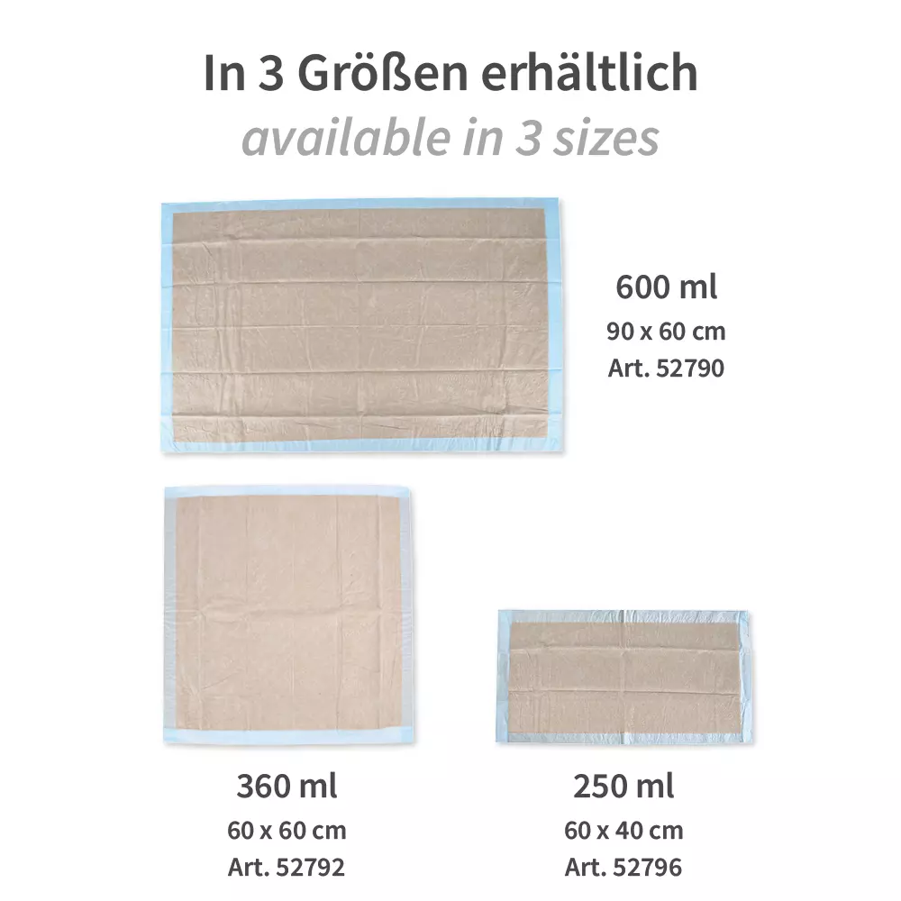 Hygostar 52796, 6-lagige PP/Recycelte Zellulose/PE Hygieneunterlagen, 60 x 40 cm, image 4