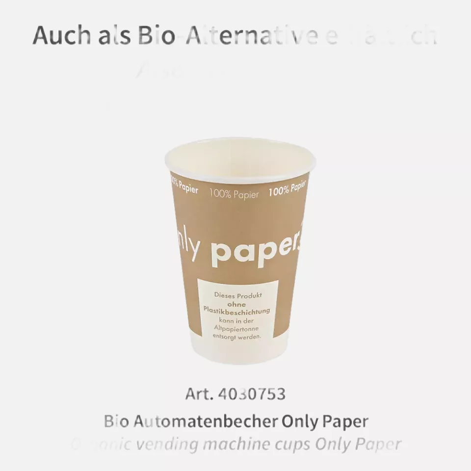 HygoStar 407075, FSC®-Mix Paperboard/PE Vending Machine Cups, 180 ml / 7.5 oz, ø 70 mm, image 3, gallery thumbnail