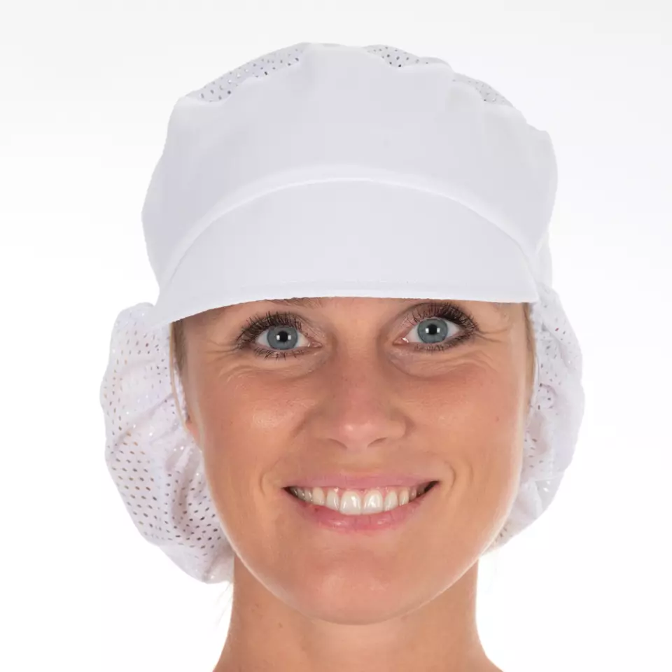 HygoStar 0072, Polycotton Peaked Snood Caps, image 1, gallery thumbnail