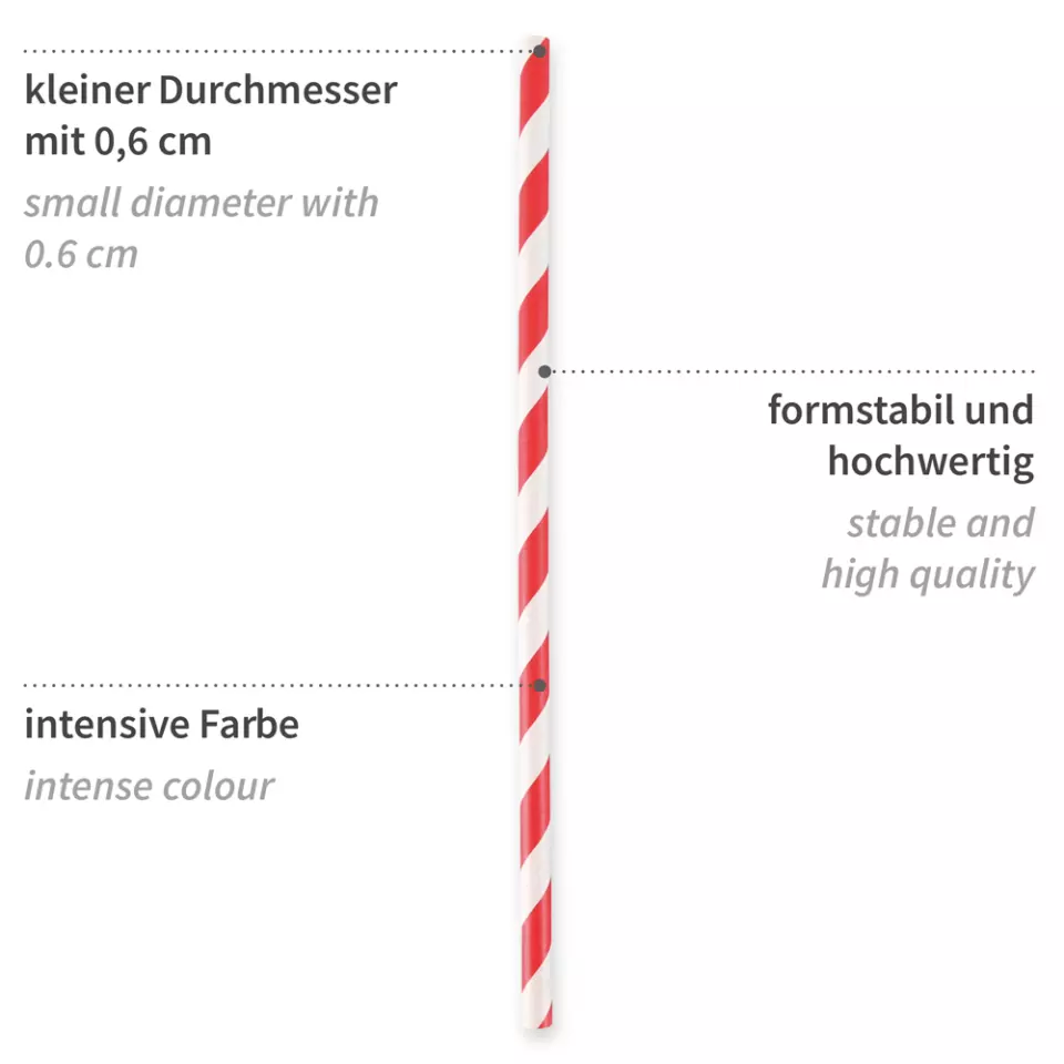 NATUREStar 421050, Classic Paper Straws, FSC®-mix Organic, image 6, gallery thumbnail
