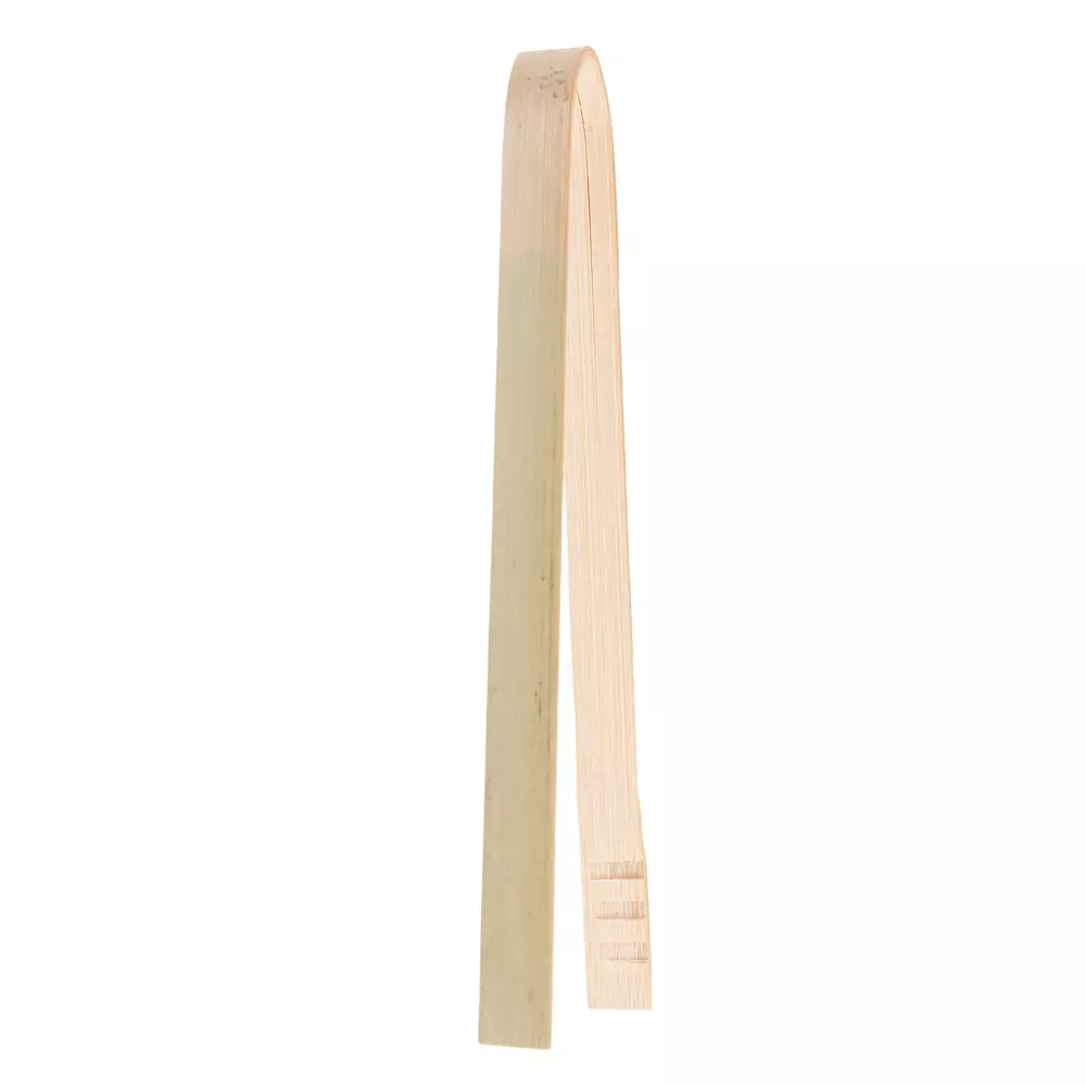 NATUREStar 38975, Organic Bamboo Fingerfood Tongs, 100 mm, Natural, image 2