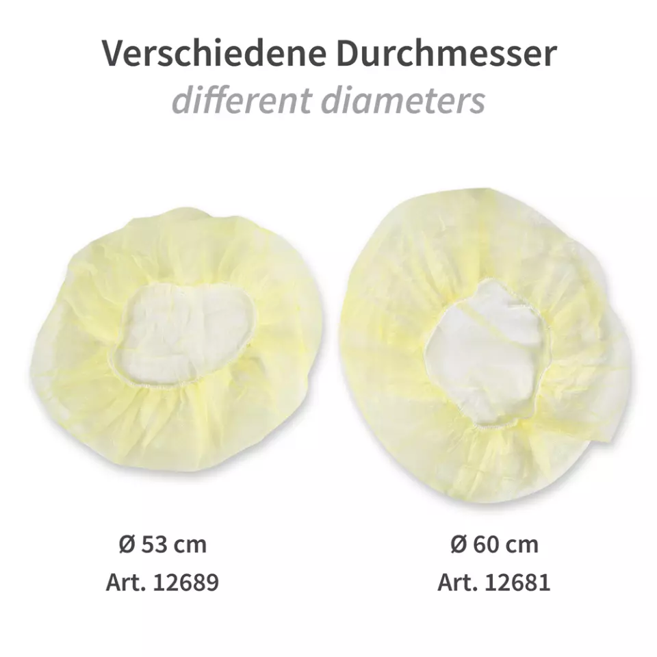 HygoNorm 12651, PP Bouffant Caps, Light, image 11, gallery thumbnail