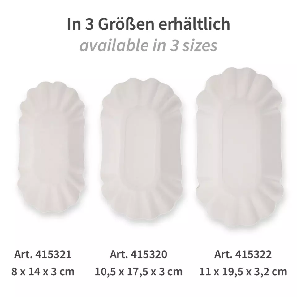 Franz Mensch 415320, Ovale Karton-Pappschalen, 105 x 175 x 30 mm, FSC®-Mix, image 4, gallery thumbnail