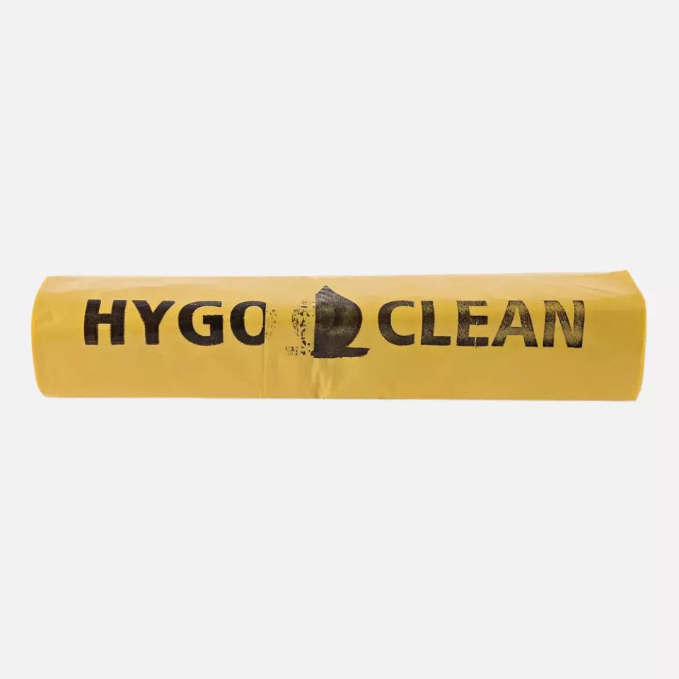 HygoClean 32558, Light LDPE Waste Bags, 120 l, Yellow, Roll, image 3, gallery thumbnail
