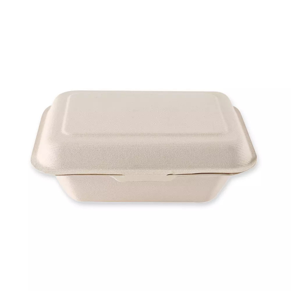 NATUREStar 412185, Bagasse Organic Hinged Lid Menu Boxes, image 3