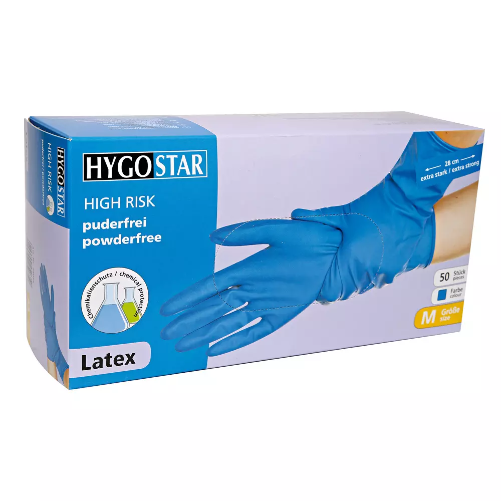 HygoStar 25033, High Risk Latex Chemical Protection Gloves, image 3