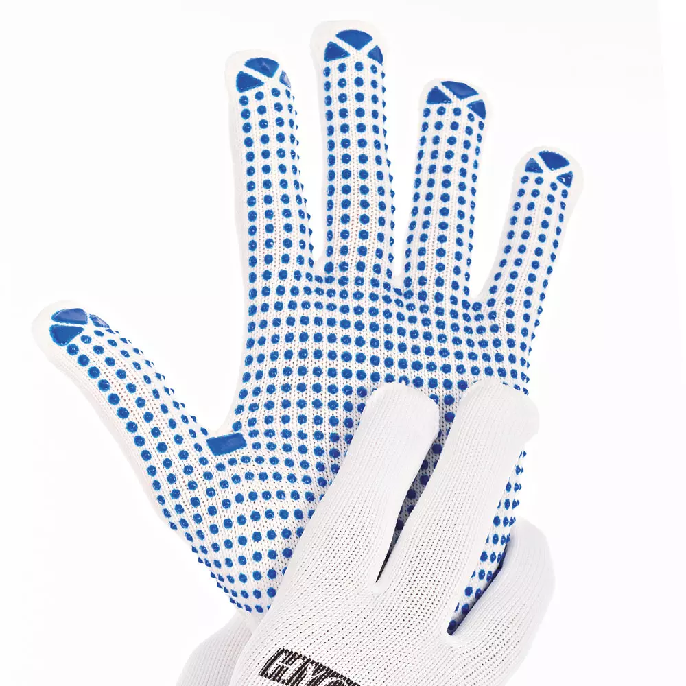 HygoStar 33833, Structa Middle Knit Gloves, Nylon/Cotton, image 2
