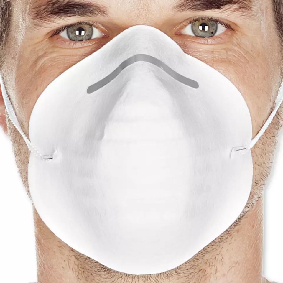 HygoStar 2931, Industry PP Masks, White, image 2, gallery thumbnail