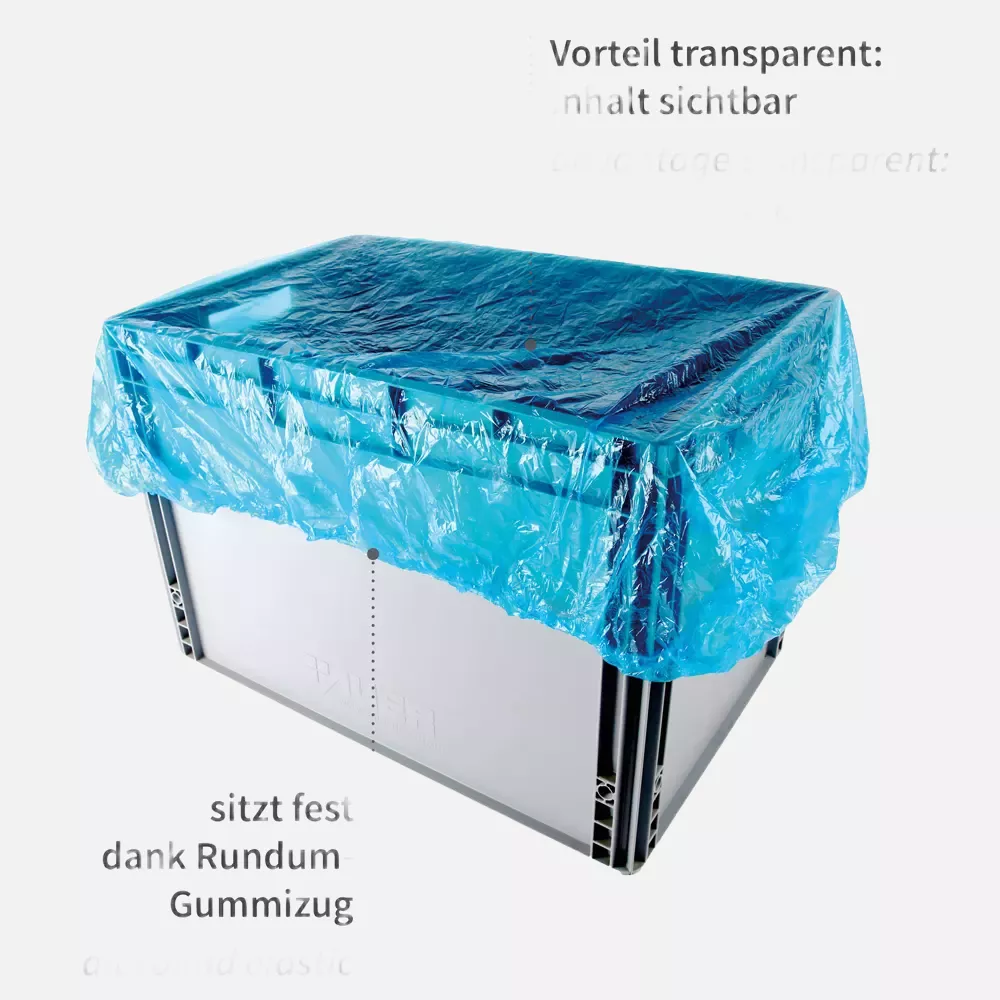 HygoStar 521690, Light LDPE Covers, 1250 x 1050 mm, Blue, image 4