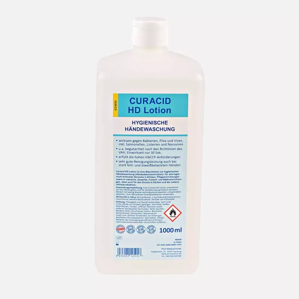 HygoClean 315764, Curacid® HD Alcoholic Hand Decontamination Lotion, 0.5 l, image 1, gallery thumbnail