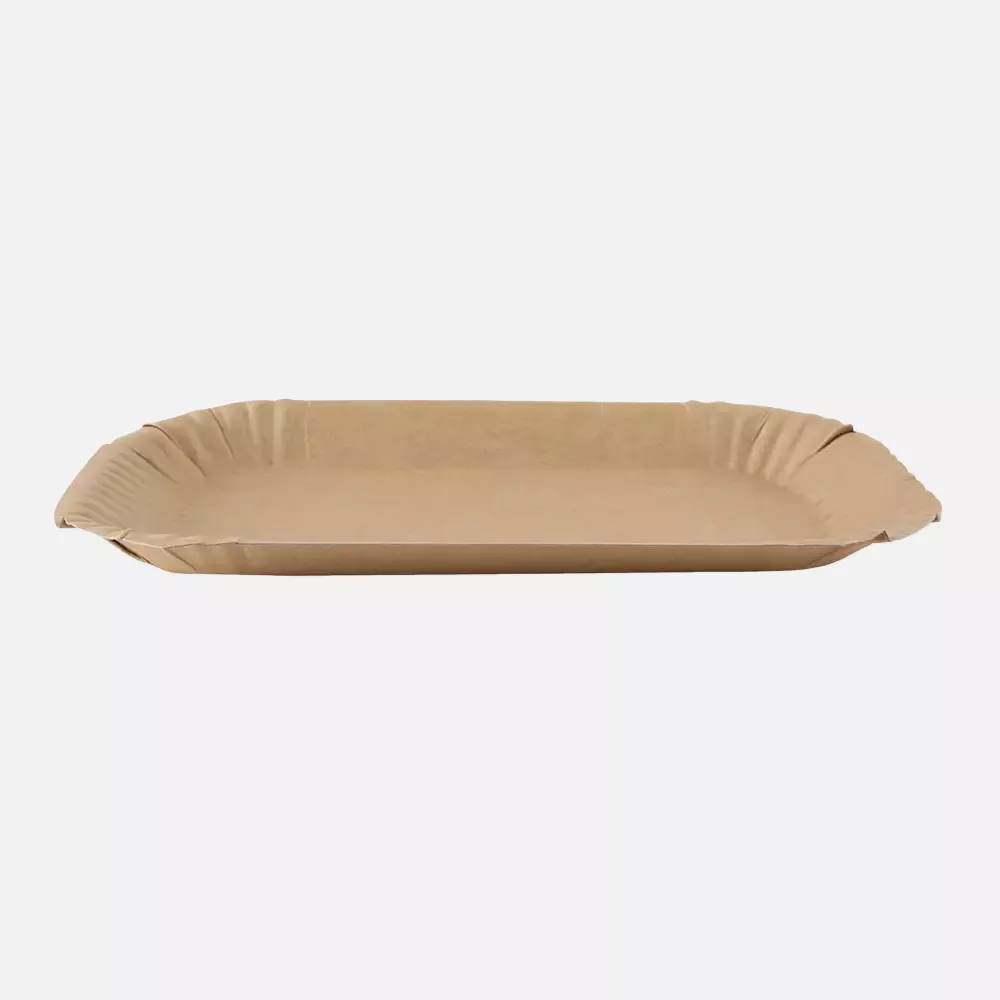 Franz Mensch 415195, Organic Kraft Paper Trays, Rectangular, 150 x 230 x 20 mm, FSC®-mix, image 2