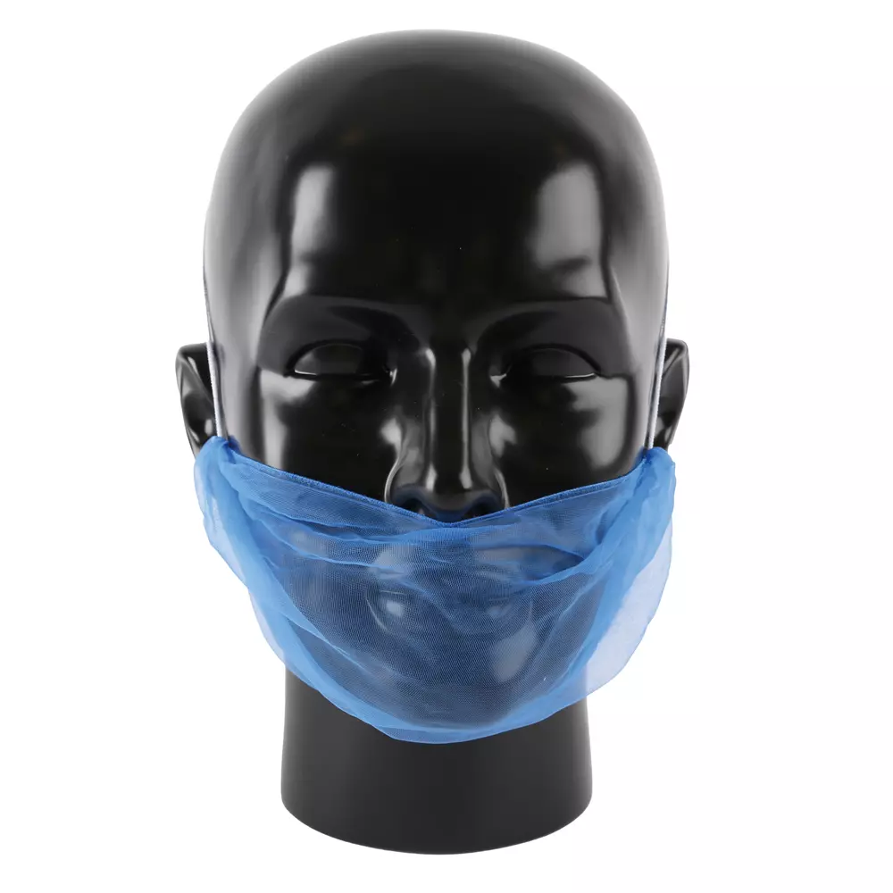 Hygostar 292106, Micromesh Nylon Beard Cover, Blue, image 2