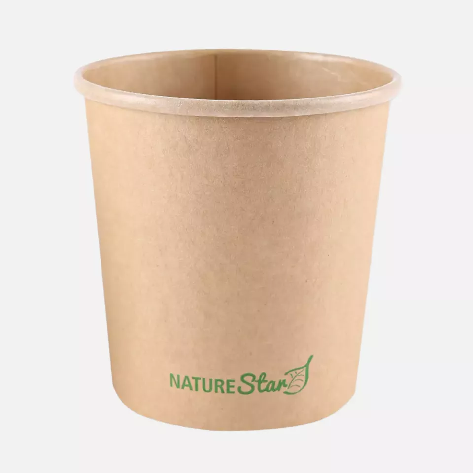 NATUREStar 417275, Minestrone Kraft Paper/PE Soup Cups, 750 ml, ø 116 mm x 115 mm, FSC®-mix, image 2, gallery thumbnail
