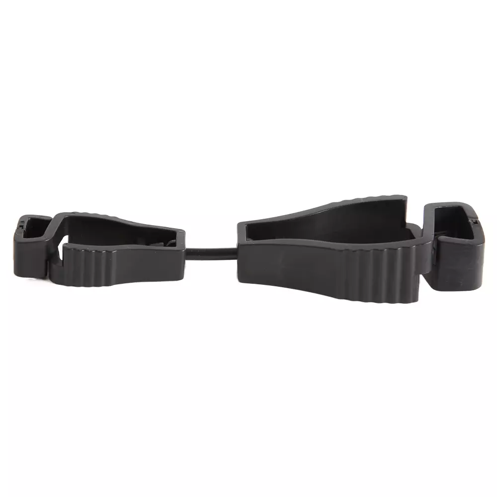 Franz Mensch 89090, Plastic Glove Clips, Black, image 2