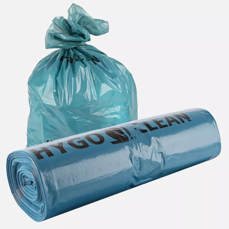 HygoClean 32446, LDPE Waste Bags, 160 l, Blue, Roll, image 1, gallery thumbnail