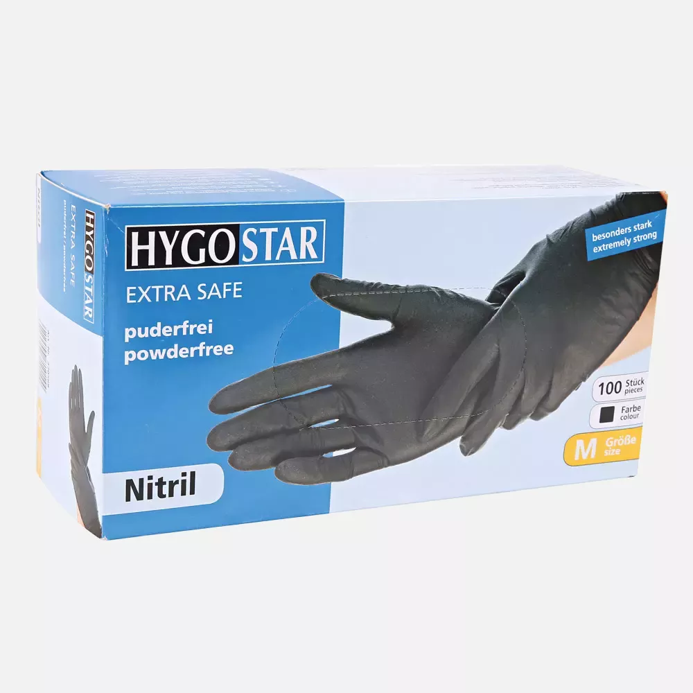 HygoStar 270068, Extra Safe Nitrile Gloves, Powder-Free, image 3