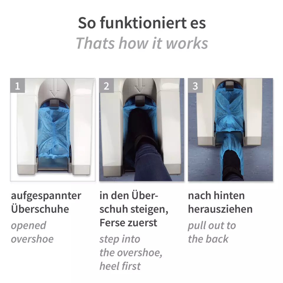 Hygostar 88810, Hygomat Classic Überschuh-Spender, image 4, gallery thumbnail