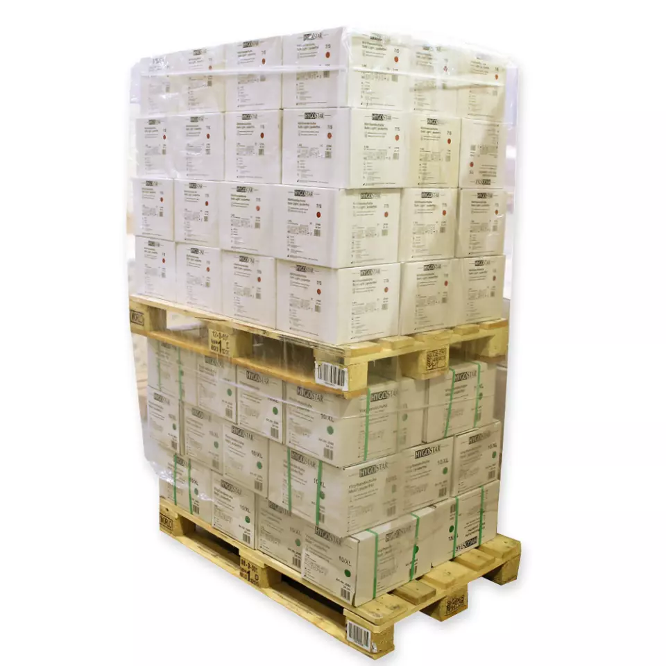 HygoStar 52040, LDPE Pallet Covers, 2000 x 1300 mm, ~36my, Transparent, image 1, gallery thumbnail