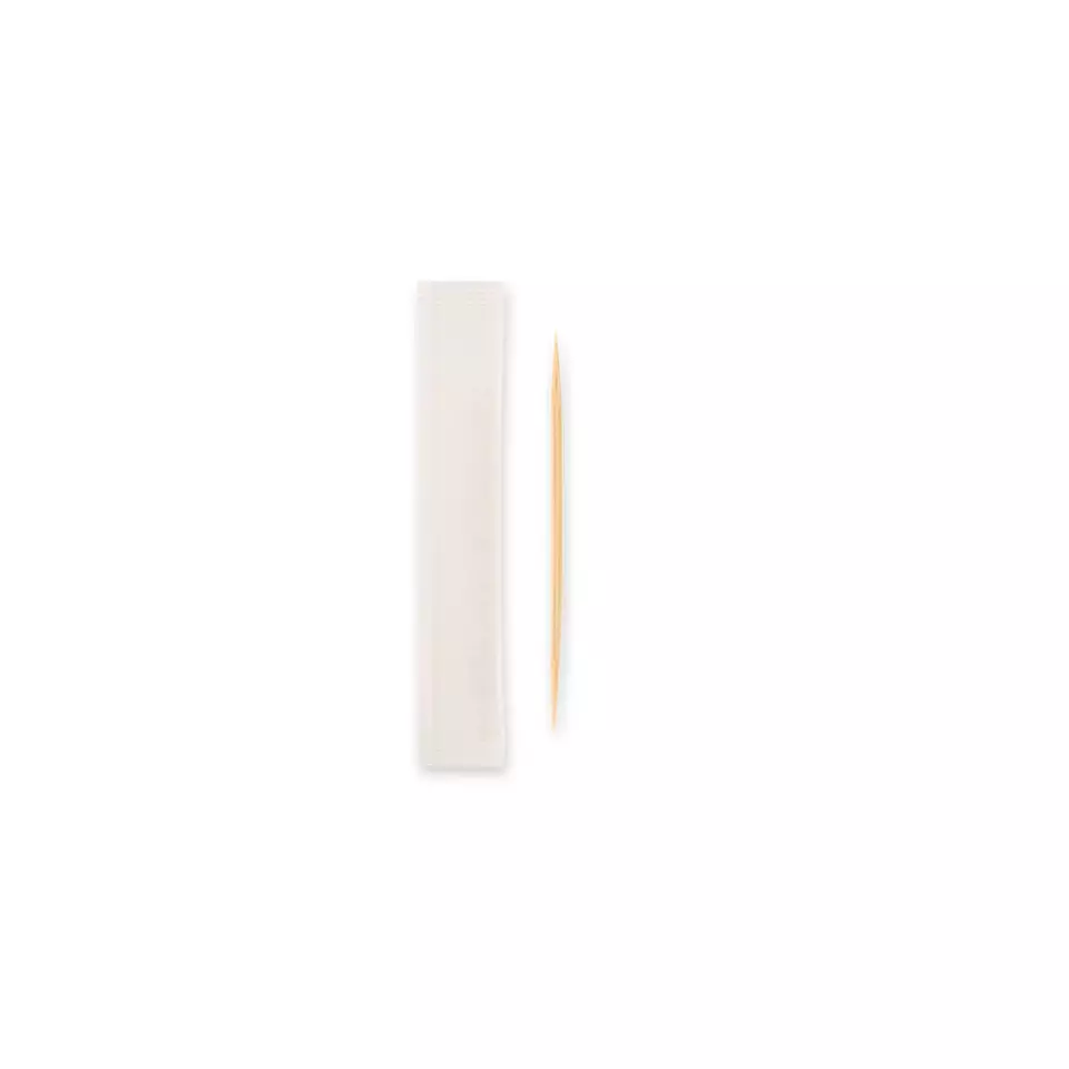 NATUREStar 38805, Organic Paper-Wrapped Bamboo Toothpicks, 66 mm, image 1, gallery thumbnail