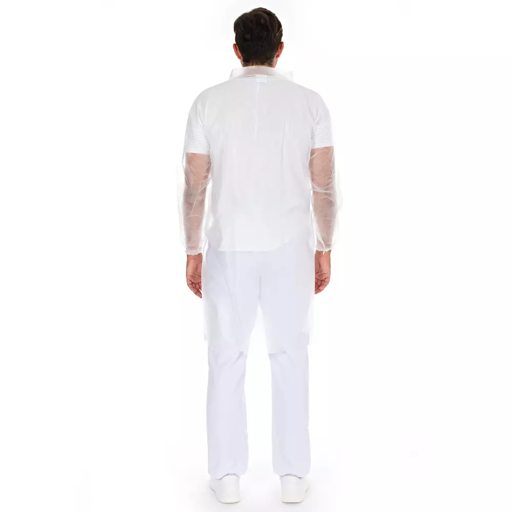 HygoNorm 27409P, Light PP Visitor Gowns with Push Buttons, image 3