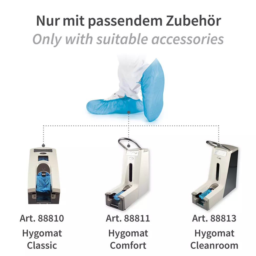 Hygostar 2850H, Hygomat CPE Overshoes, Blue, image 7