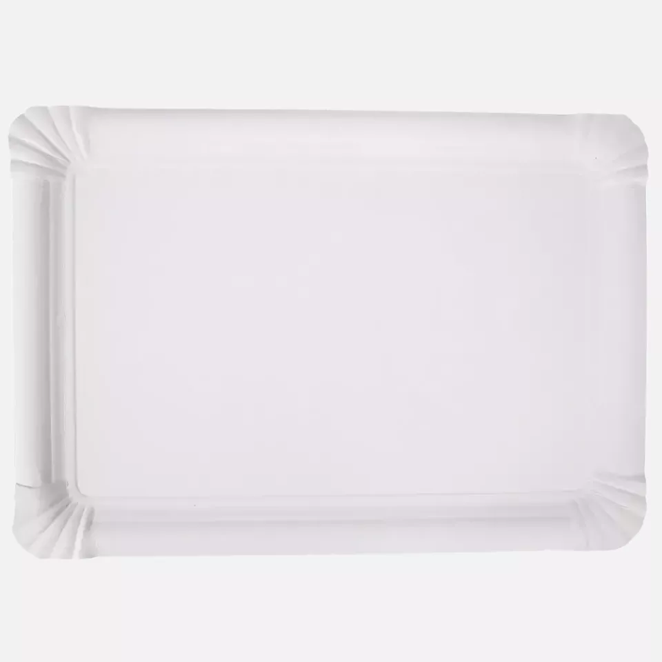 NATUREStar 41501, Rechteckige Bio-Pappteller aus Frischfaserkarton, 230 x 330 mm, image 1, gallery thumbnail