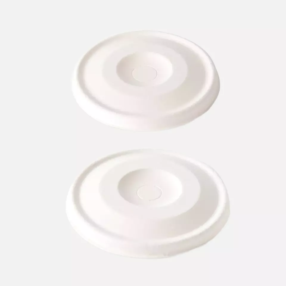 NATUREStar 401501, Organic Bagasse Flat Lids, image 2, gallery thumbnail