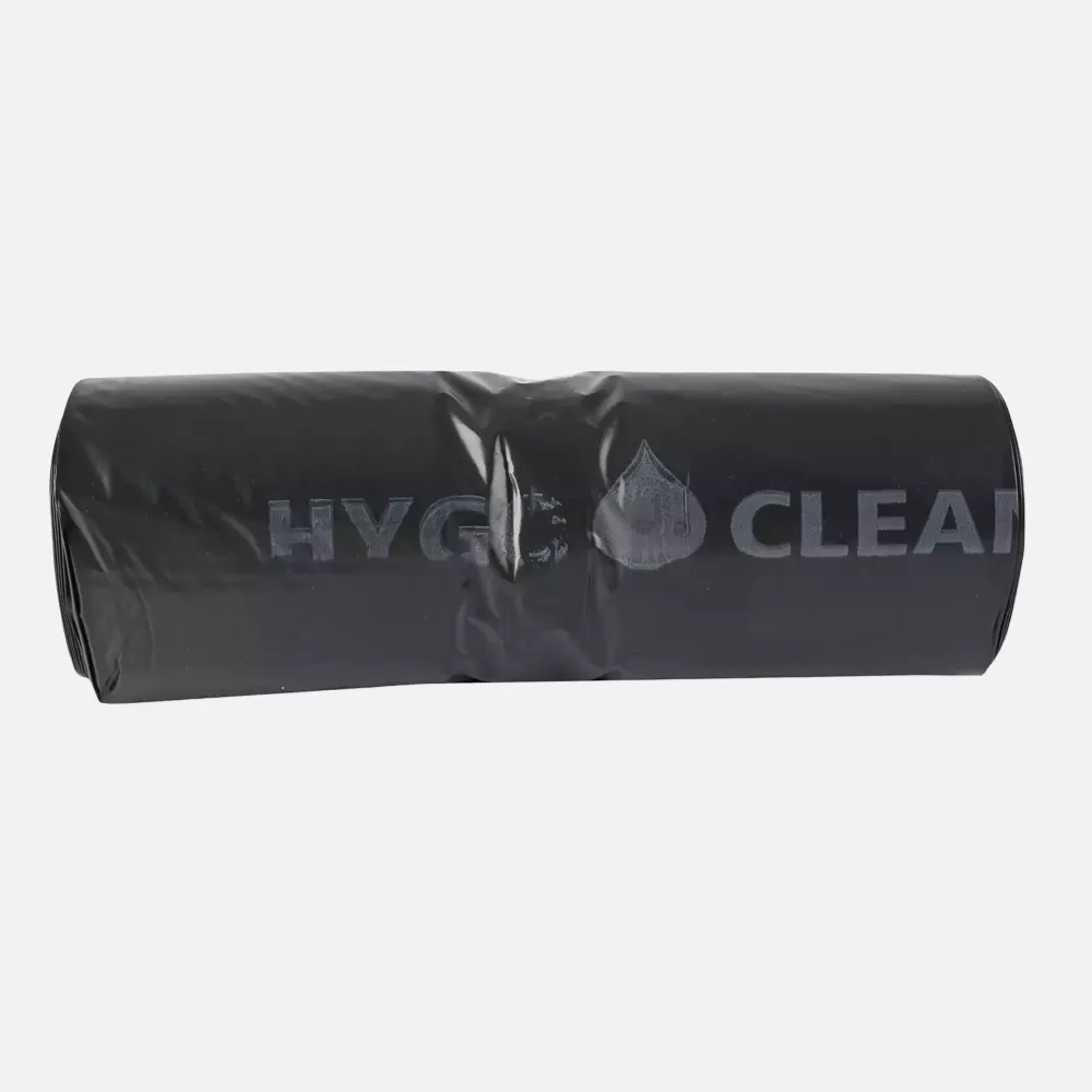 HygoClean 32443, Premium LDPE Waste Bags, 160 l, Black, Roll, image 3
