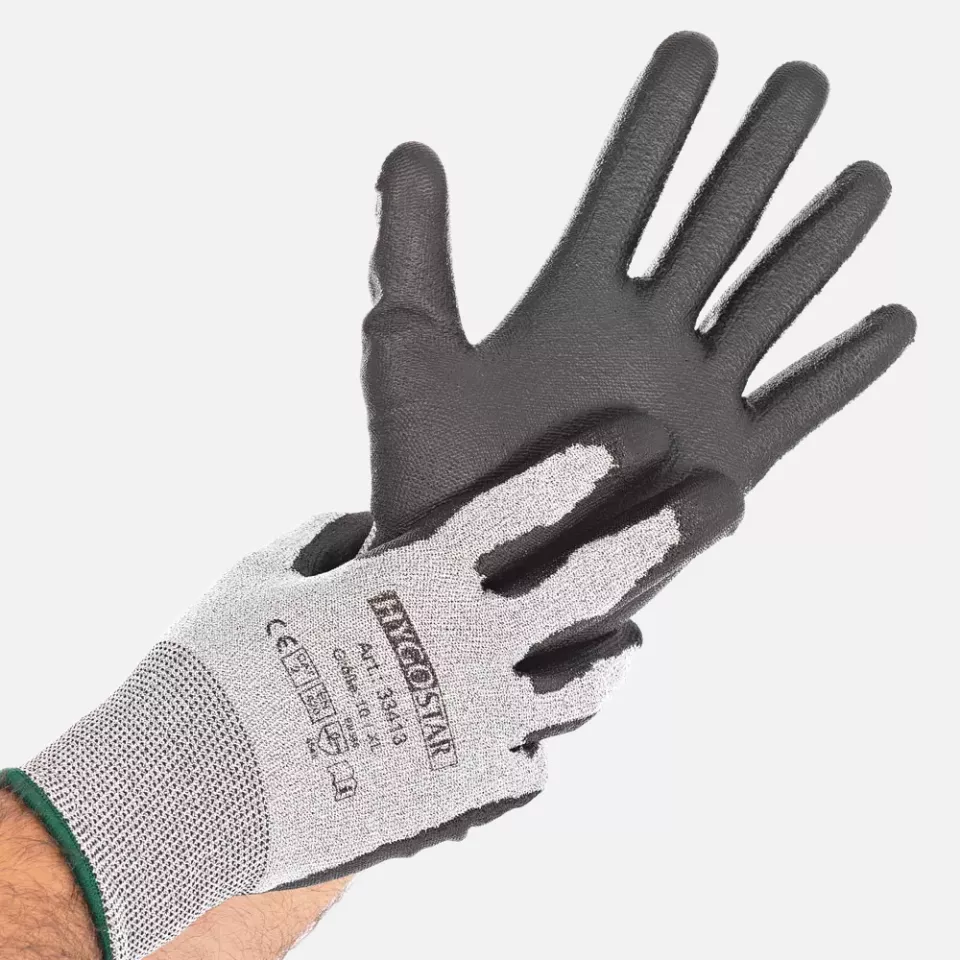 HygoStar 33413, Safe Touch PU Cut Protection Gloves, image 1, gallery thumbnail
