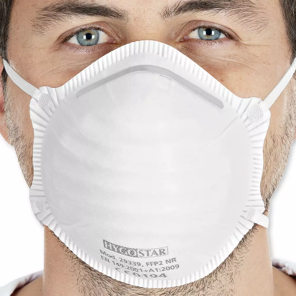 HygoStar 29339, FFP2 NR PP Respirators, Cup-Shaped, image 3