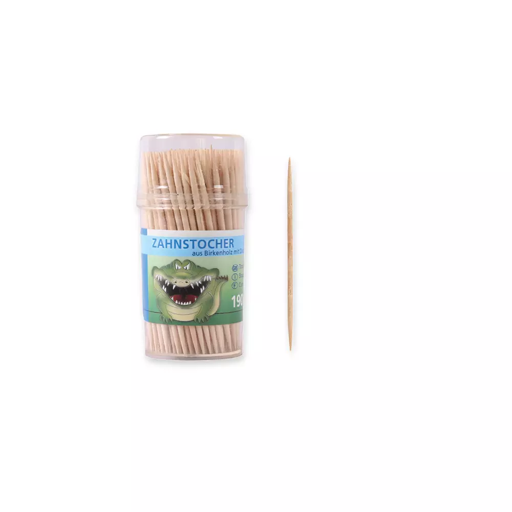 NATUREStar 38813, Organic Wood Toothpicks, 65 mm, Loose in Plastic Dispenser, image 8
