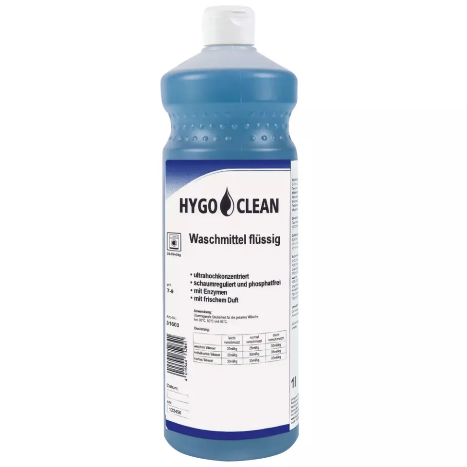HygoClean 31603, Waschmittel flüssig, 1 l, image 1, gallery thumbnail